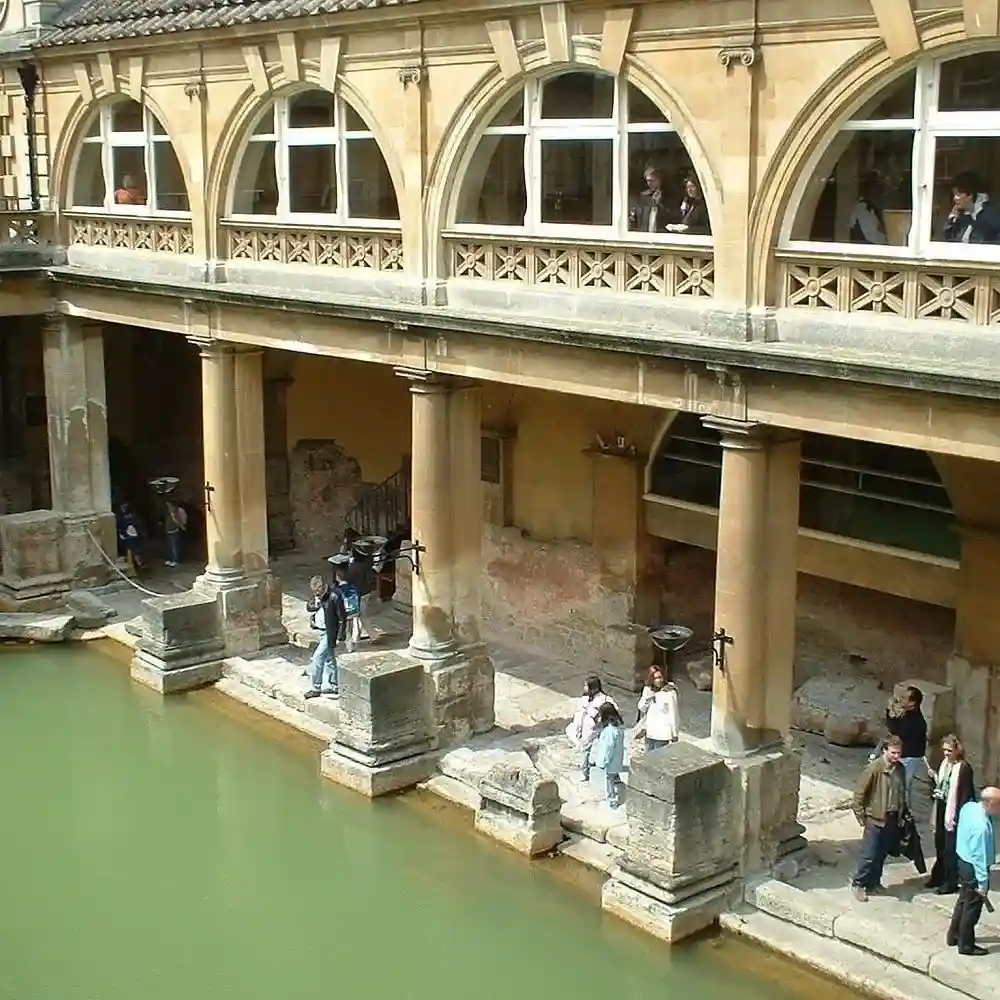 Scenic view of Bath, England, on a day trip from London.