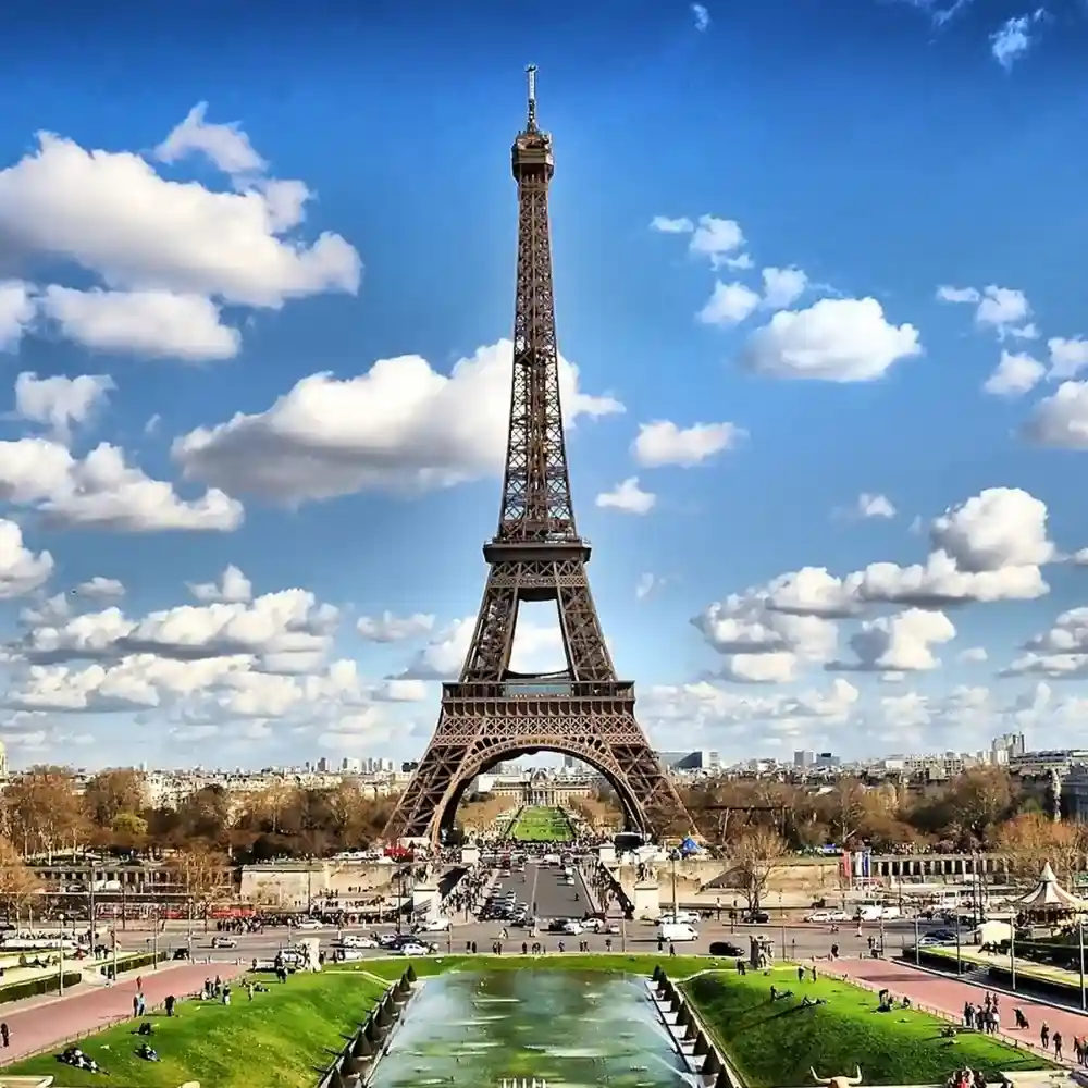 Eiffel Tower in Paris, France