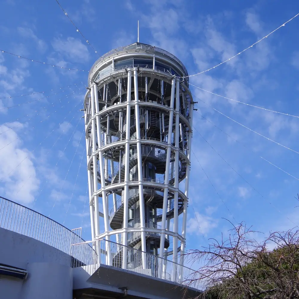 Enoshima Island view with scenic beauty