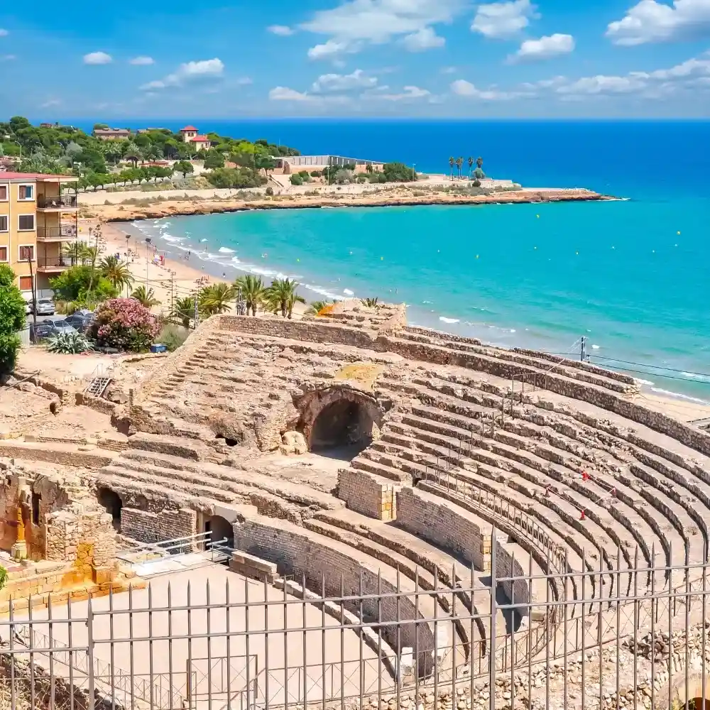 Tarragona city view