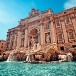 Trevi Fountain, Rome – iconic Baroque landmark with cascading waters.